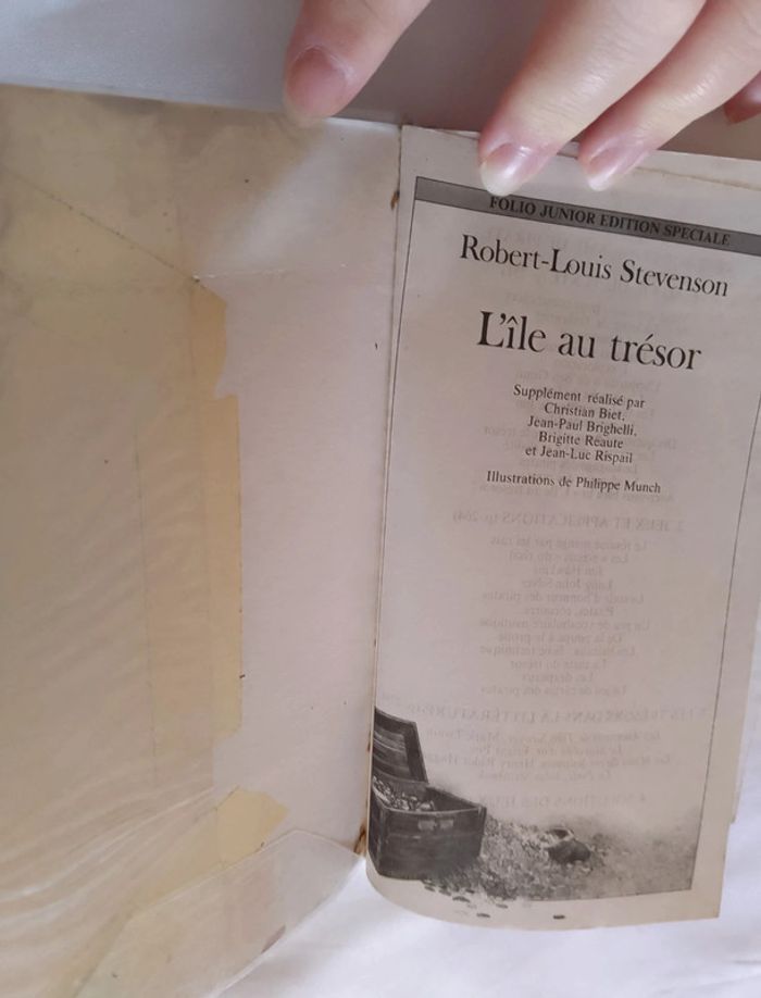 Livre l'île au trésor - photo numéro 8
