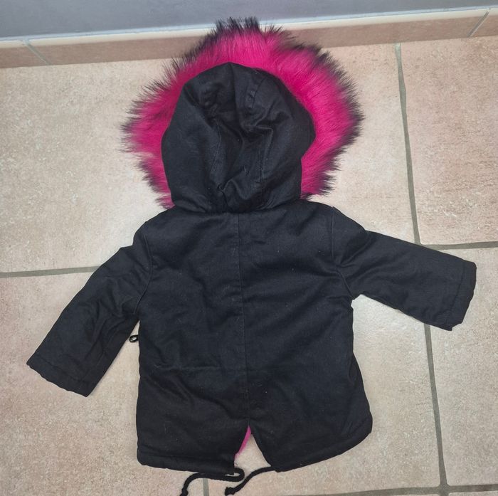 Manteau fausse fourrure doux et chaud - photo numéro 4