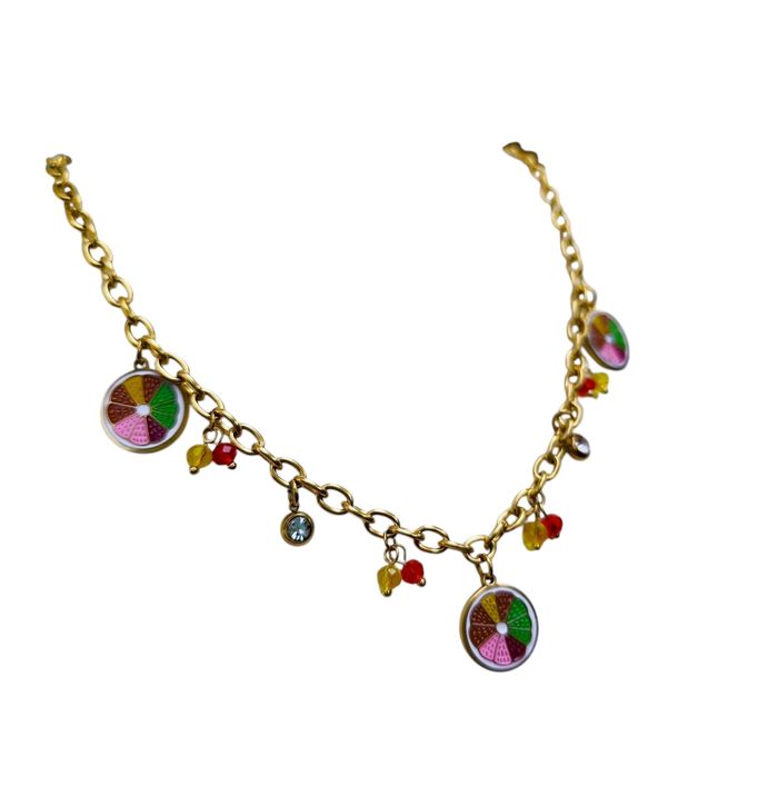 Collier pamplemousse   ✅