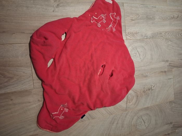 Chancelière bébé rose - photo numéro 3