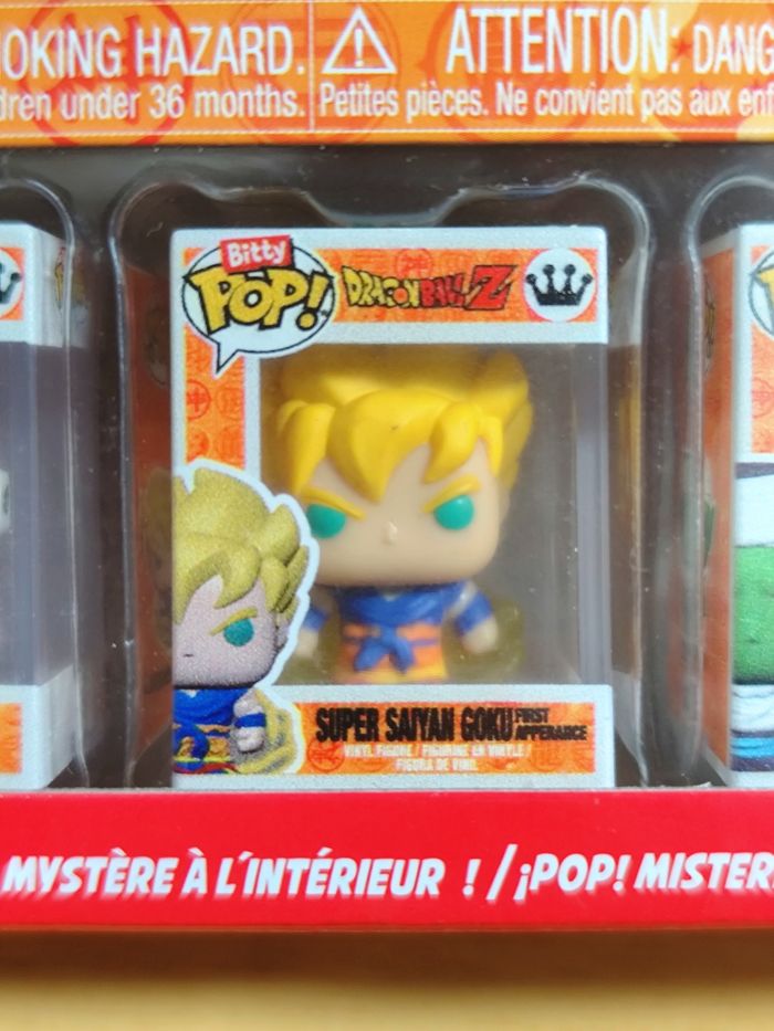 Lot 2 Boîtes X4 Bitty Pop! - Dragon Ball Z (Goku, Vegeta, Frieza, Buu, Vegito, Piccolo) - photo numéro 8