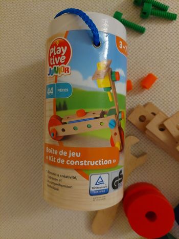 Jeu de construction en bois playtive