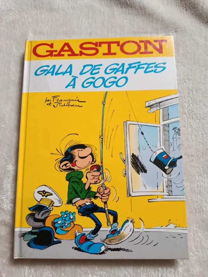 Album double Gaston Gala de gaffes à gogo et Le bureau des gaffeurs en gros