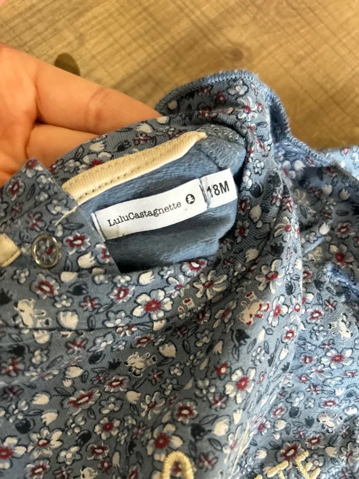 Ensemble legging et sweat col rond bébé fille, lulu castagnette, 18 mois - photo numéro 2