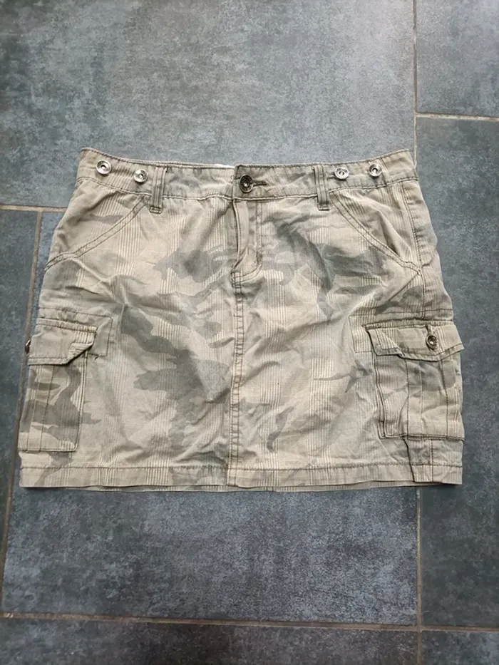 Jupe style militaire