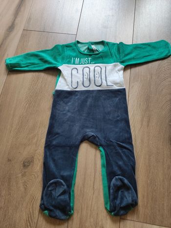 Pyjama velours 18 mois garçon