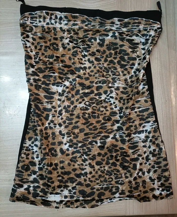 Top vintage léopard