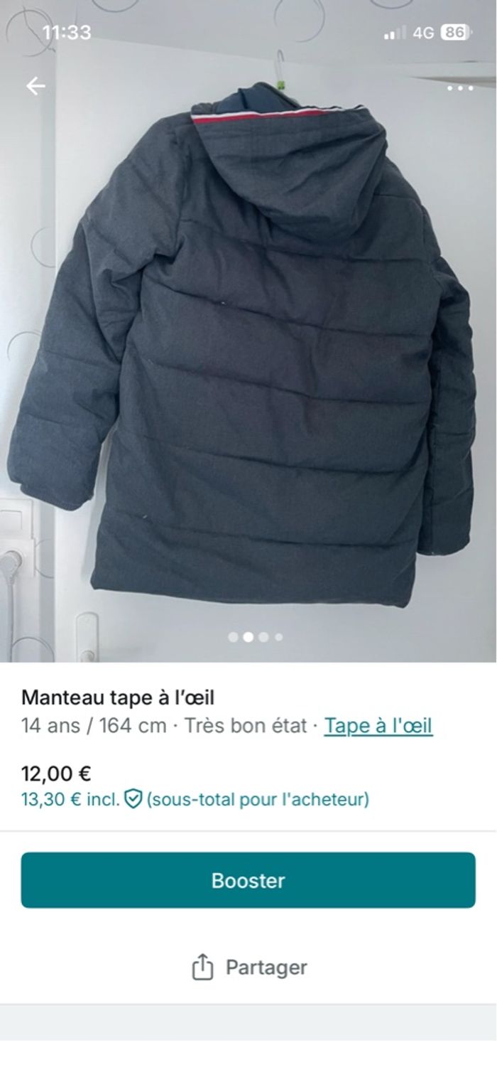Manteau tape à l’œil - photo numéro 2