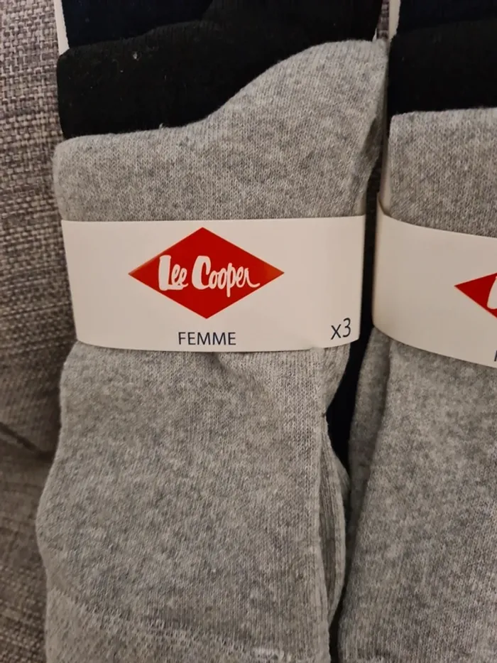 2 lot de chaussettes 39/41  lee cooper - photo numéro 4