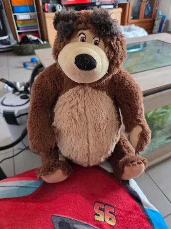 Peluche masha et michka