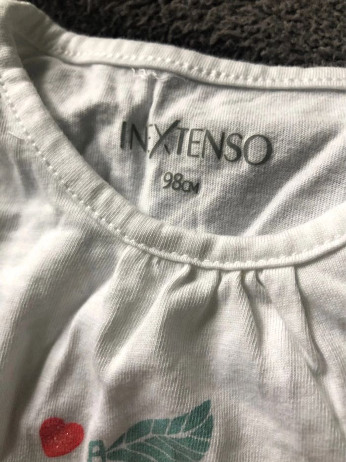 Ensemble neuf 3 ans jupe et t shirt coton - photo numéro 3