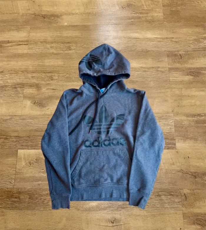 Sweat à capuche adidas gris taille S
