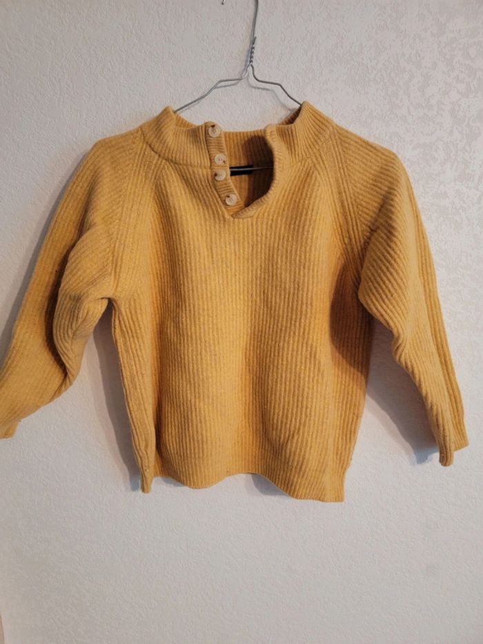 Sweat pull en laine maille version top vintage old money