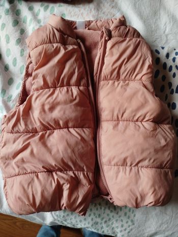 Doudoune sans manches 3 ans