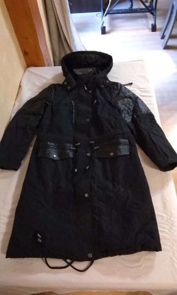 Manteau long chaud parka