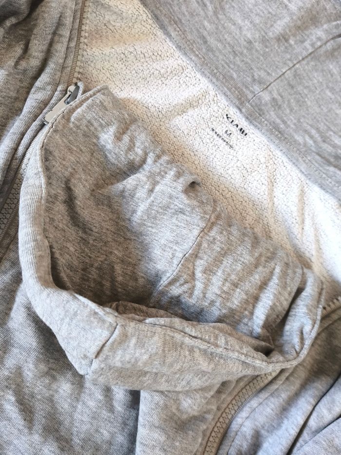 veste sweat de portage avec insert ventral - photo numéro 2