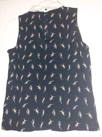 chemisier sans manche