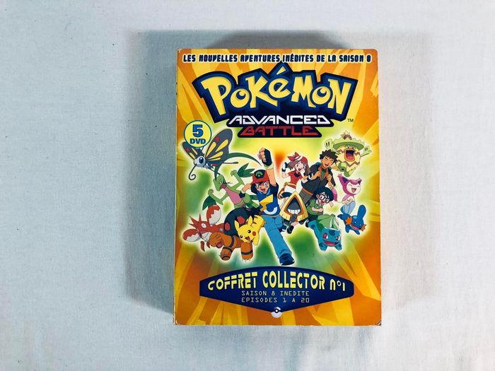 Pokémon Advanced Battle Saison 8 Coffret Collector No 1 DVD Bon état - photo numéro 2
