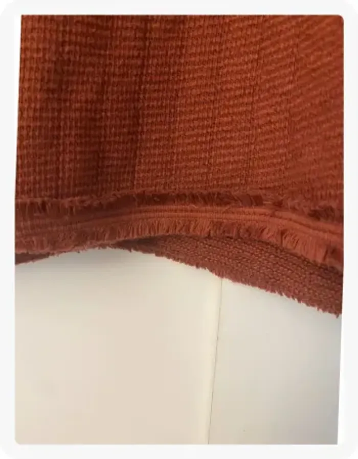 Pull rouille à franges Mango - photo numéro 4