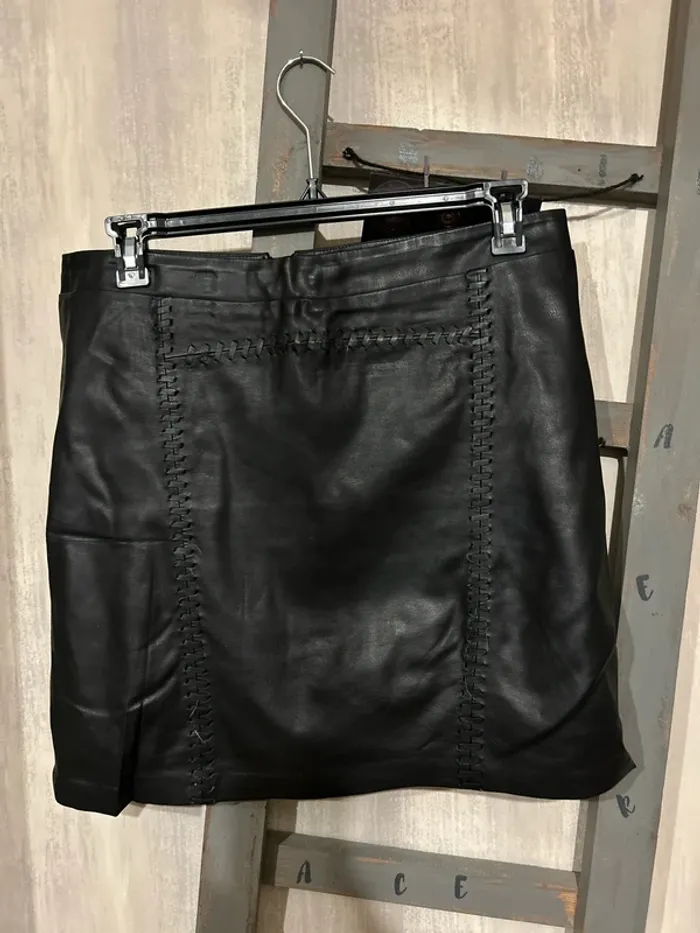 Jupe imitation cuir