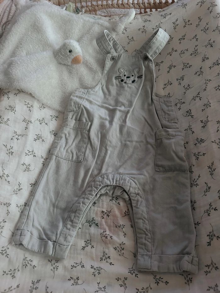 Salopette beige