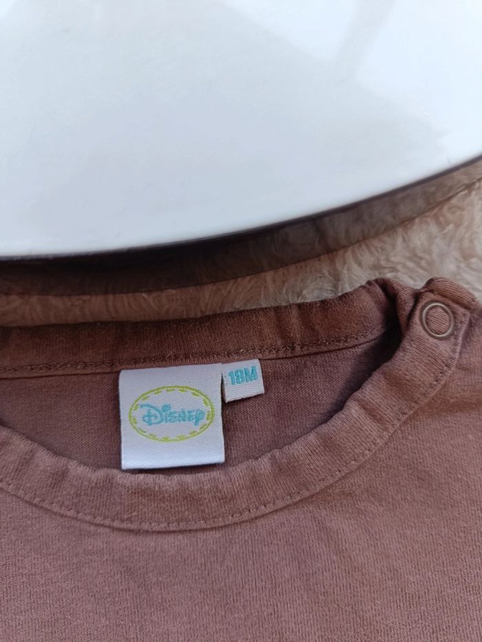 Tee shirt chemise manches longues Garçon 18 mois Winnie l'ourson Disney 100% coton - photo numéro 6
