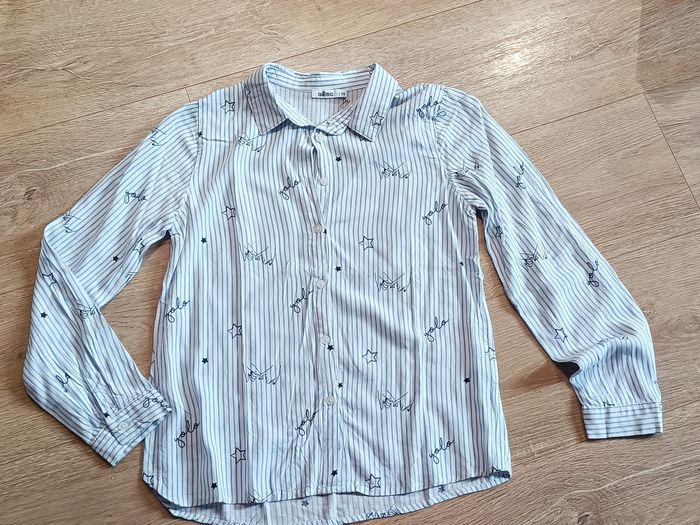Chemise à motifs rayée Gémo Taille 12 ans