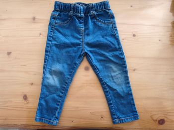 2 Pantalon jean 18 mois