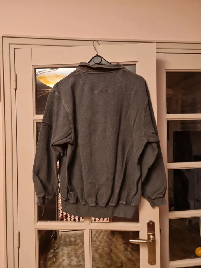 sweat homme gris L vintage - photo numéro 3