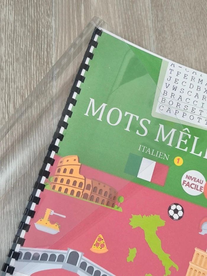 Mots Mêlés Italien 1 niveau Facile - photo numéro 8