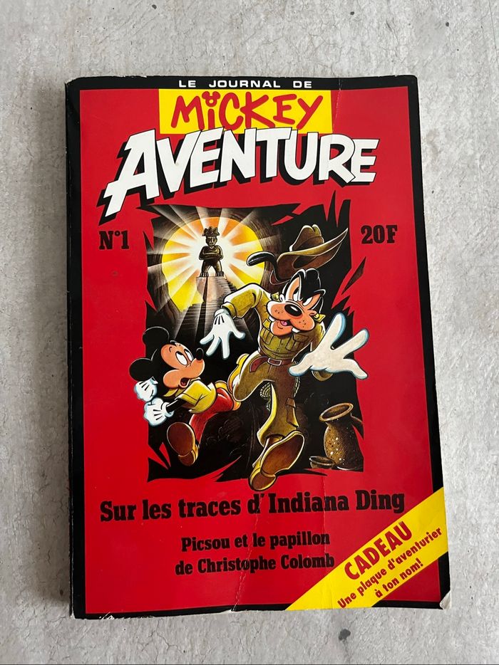 Le journal de Mickey aventure n°1