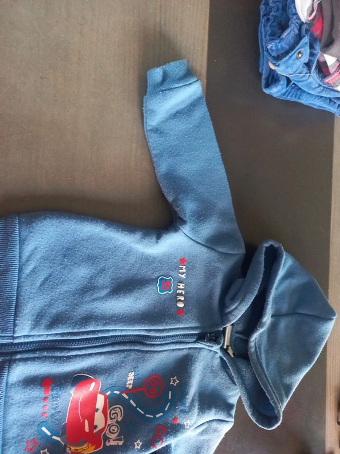 Veste capuche cars - photo numéro 4