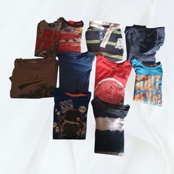 Lot T-shirt manche longue T.5/6ans 