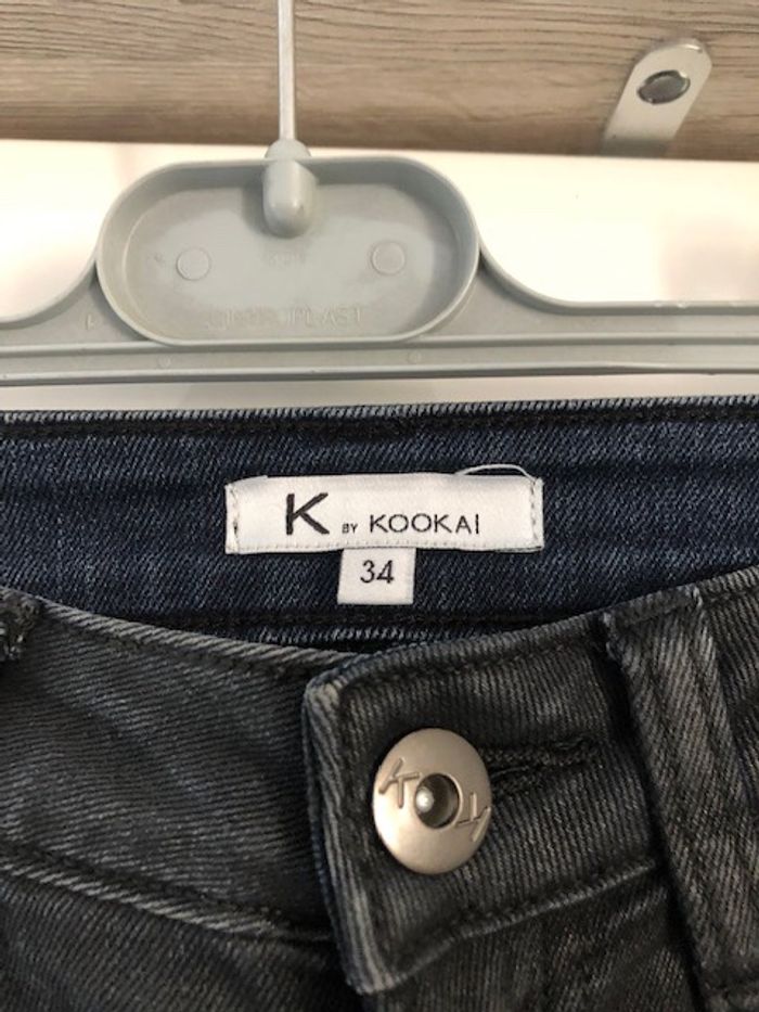 Pantalon noir brillant kookai Xs - photo numéro 5