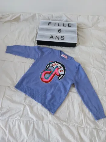 Pull fille 6 ans Orkid’s
