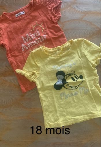 Teeshirt fille 18 mois