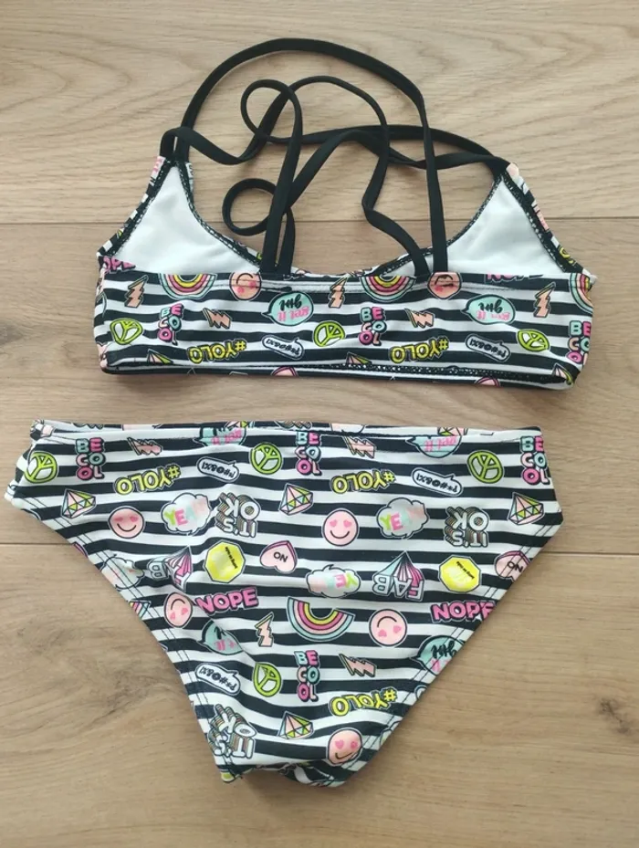 Maillot de bain 2 pièces 12 ans - photo numéro 2