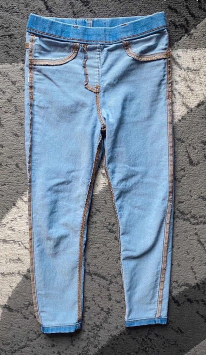 Jegging, 6/7 ans - 122 cm , Denim co - photo numéro 7
