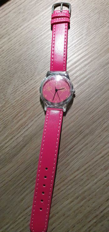 Montre fille rose