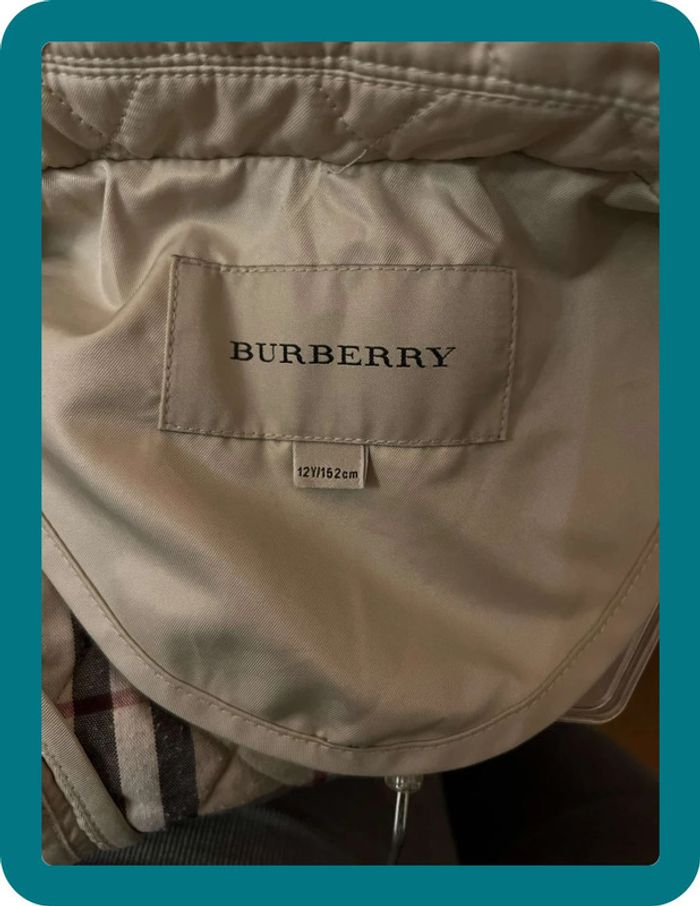 Veste matelassée beige 12 ans - Burberry - photo numéro 8