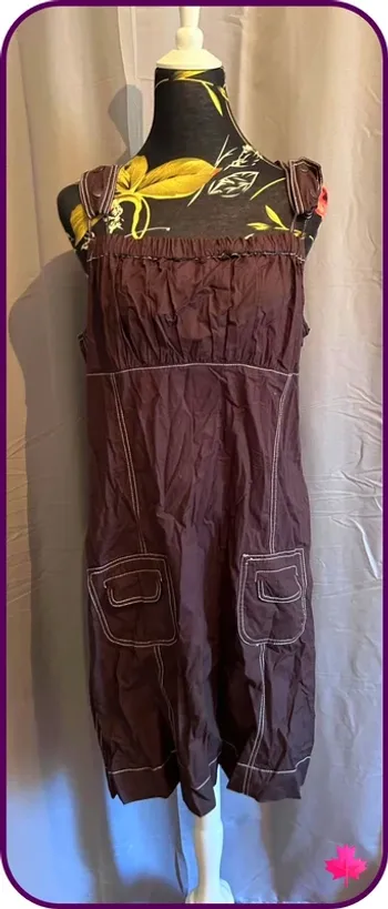 🌷jolie robe marron 🌷