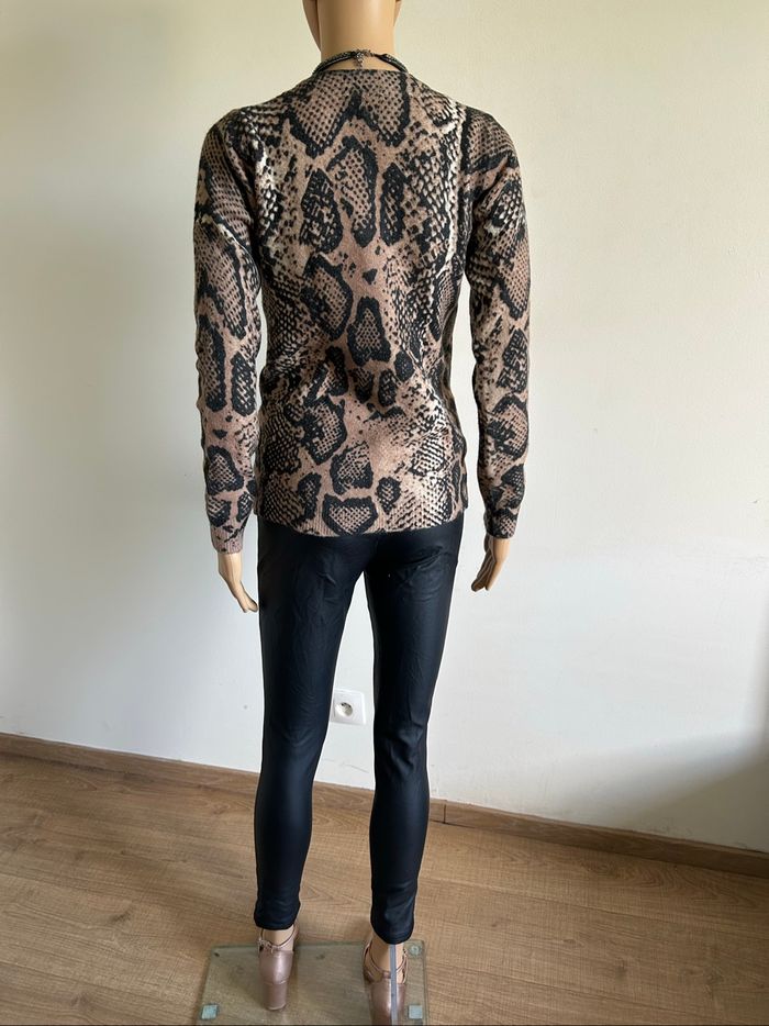 Pull imprimé tout doux Morgan taille S excellent état - photo numéro 6