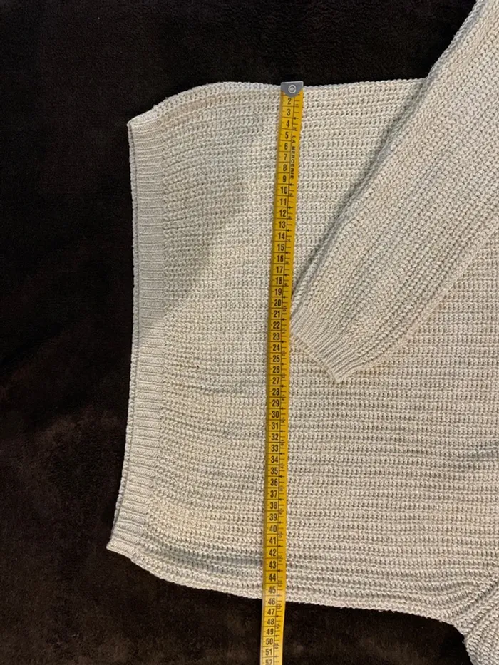 Pull beige doré - photo numéro 4