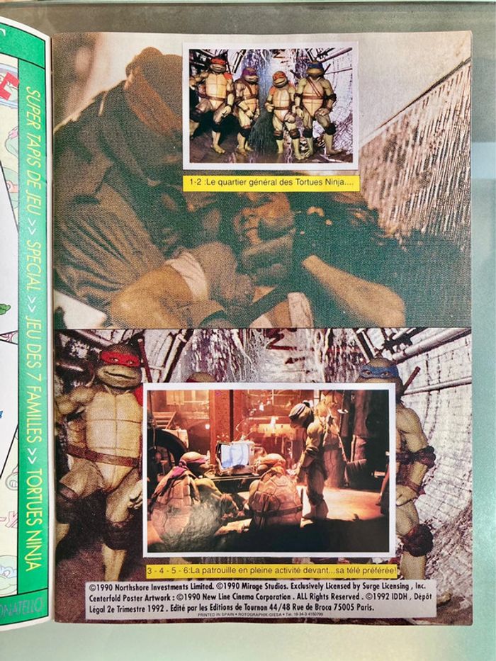 Album Complet Les Tortues Ninja Stickers du film - photo numéro 5