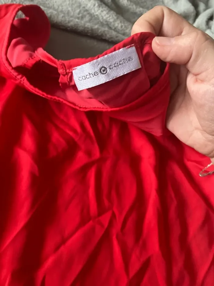 Haut rouge - photo numéro 2