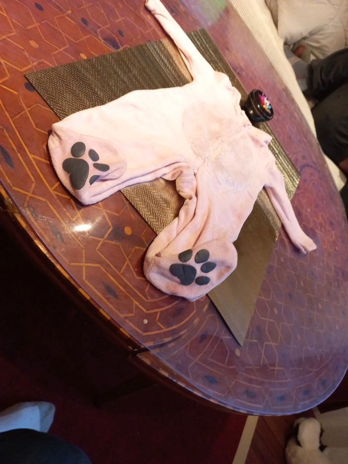 Pyjama a zip pratique et chaud 9 mois - photo numéro 3