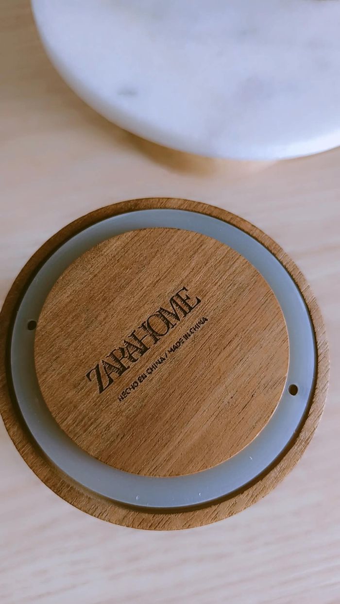 Bocal en verre et bois #acacia - photo numéro 4