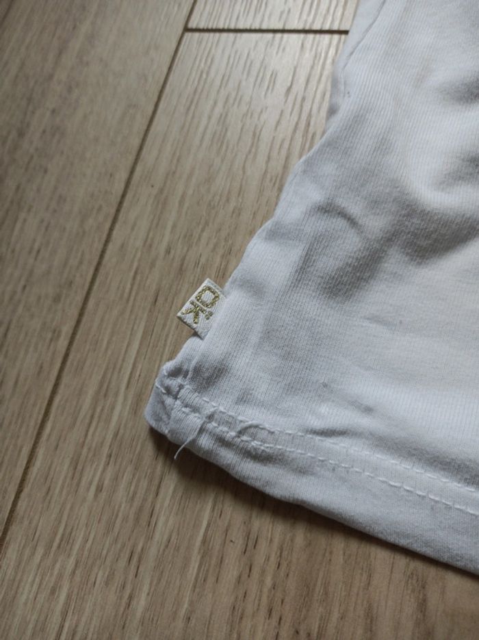 T-shirt fille Okaïdi taille 12 ans en bon état - photo numéro 4