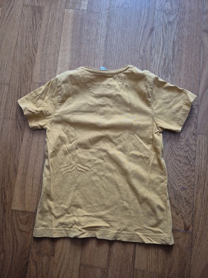 Tape à l oeil tee-shirt moutarde taille 5 ans - photo numéro 4
