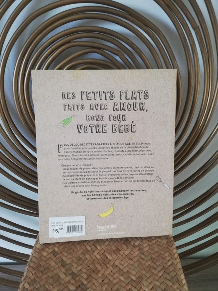 Livre les meilleures recettes maison pour bébé - photo numéro 2
